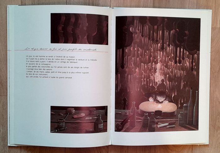 Le luthier de Venise - conte de claude clément illustré - photo numéro 6