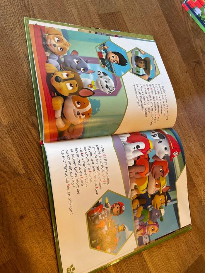 Livre La Pat Patrouille Paw Patrol L’ABC lettres chiffres formes et couleurs La lettre F Numéro 6 - photo numéro 7