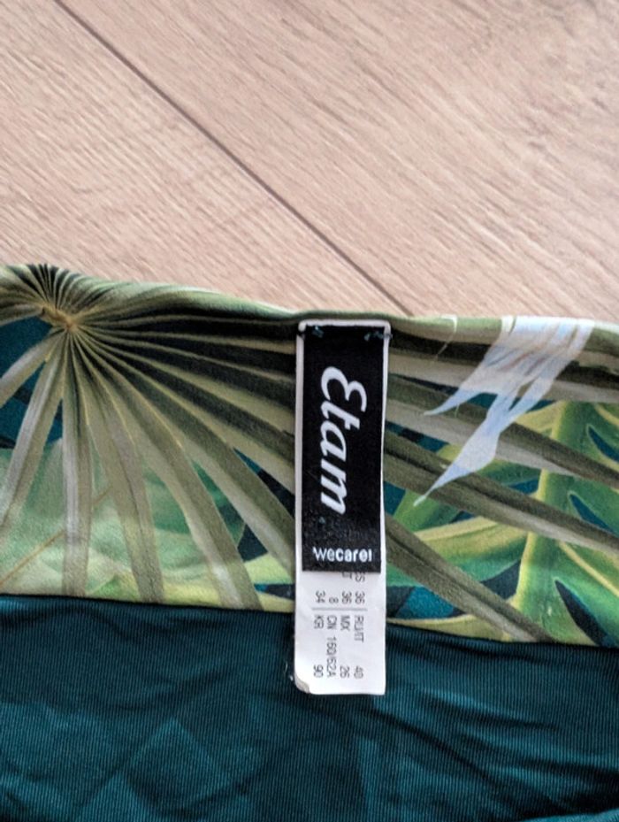 Maillot de bain 2 pièces taille 38 etam - photo numéro 2