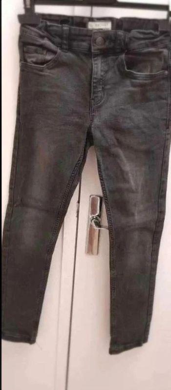 Jean  skinny  12  ans taille réglable