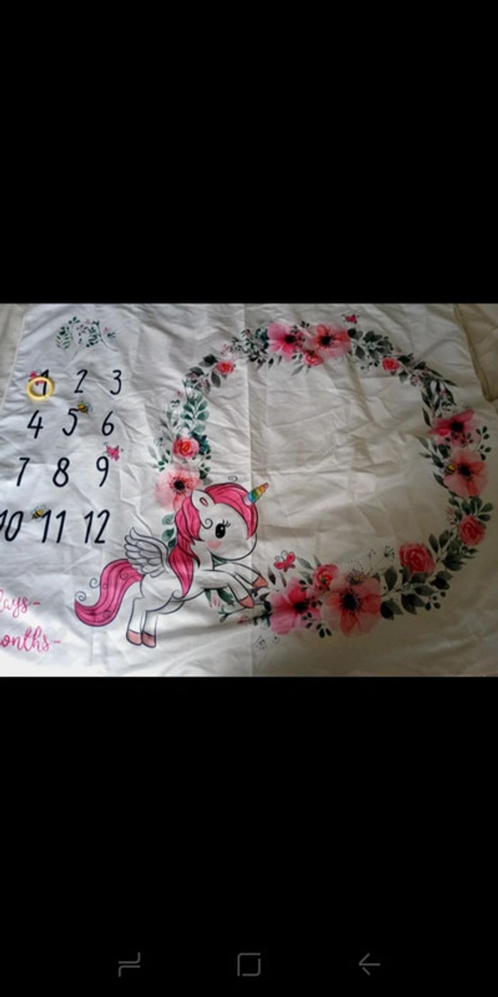 Tapis photo 12 mois