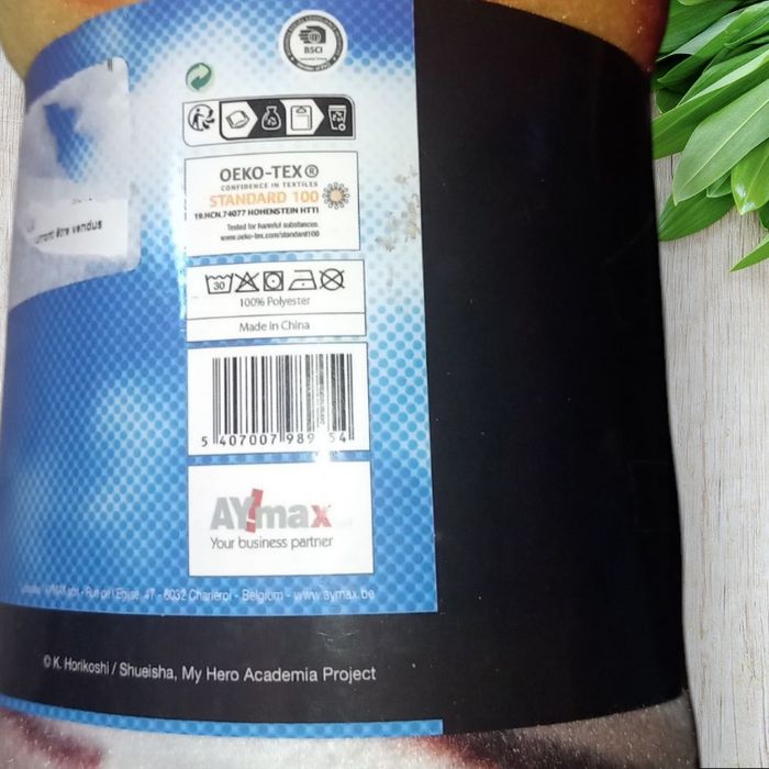 Couverture Plaid my hero academia - photo numéro 4