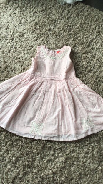 Robe rose fille
