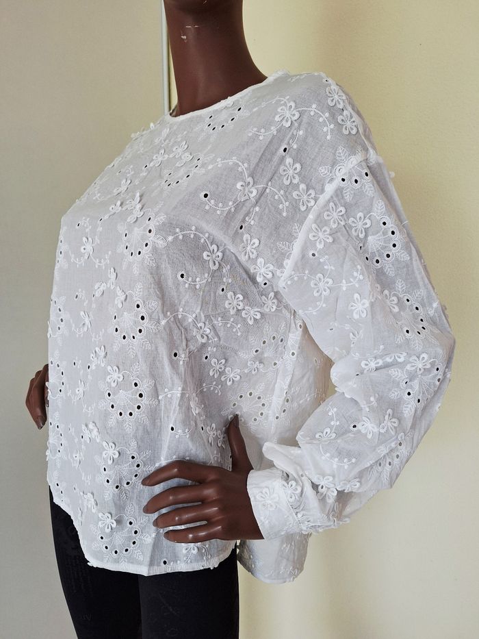 Blouse taille M/L marque In April 1986 - photo numéro 3