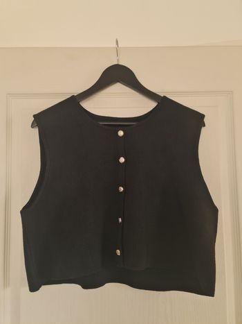 Petit gilet manches courtes