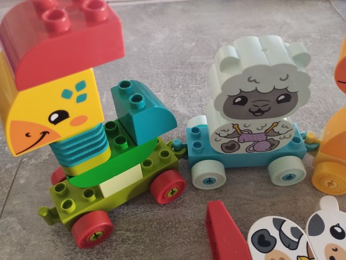 Lego Duplo le train des animaux - photo numéro 6