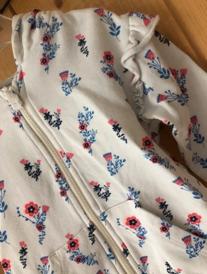 Gilet fleuri - photo numéro 2
