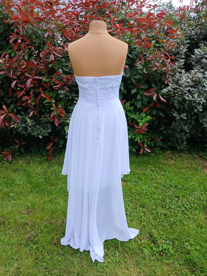 robe de mariée ou robe chic asymétrique taille 40/42 - photo numéro 4