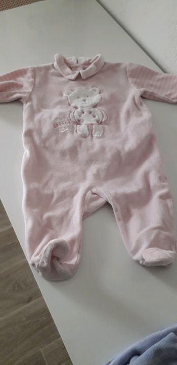 Pyjama velours 3 mois