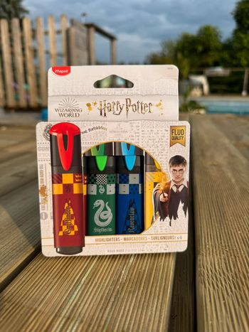 Lot de 4 marqueurs Harry Potter
