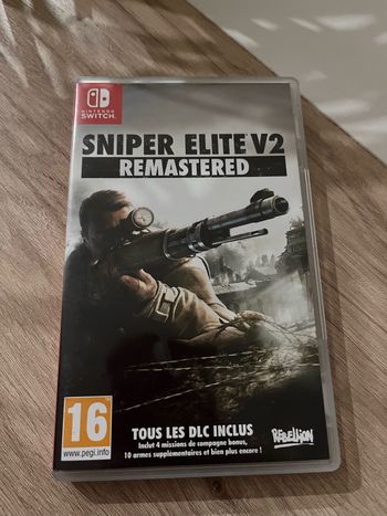 Jeu Nintendo switch sniper élite v2