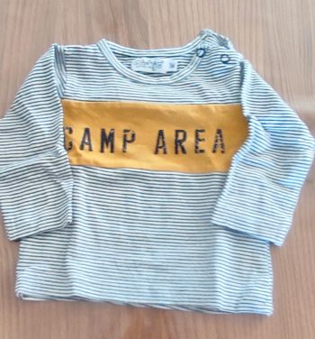 T-shirt manches longues 3 mois