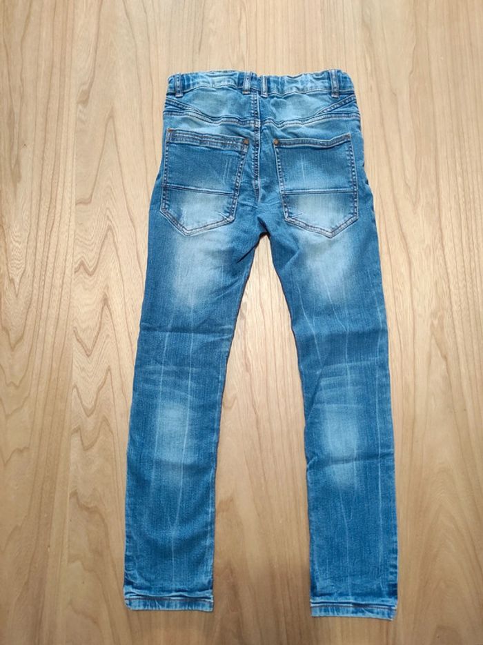 Pantalon Benetton bleu taille 8/9 ans - photo numéro 7
