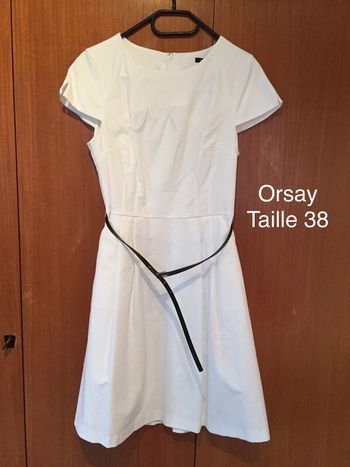 Robe blanche Orsay Taille 38