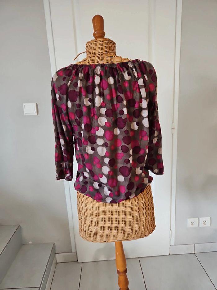 T-shirt ml femme caché cache taille L Eloete - photo numéro 4