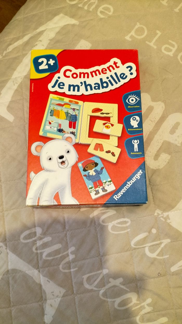 Jeux 'comment je m'habille '