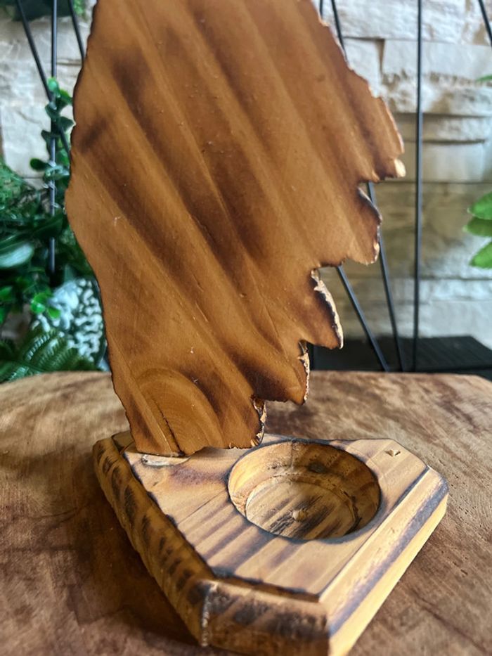 Porte-bougie Corse en bois – pour les amoureux de l'île de beauté - photo numéro 2