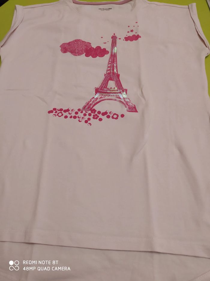 Tee-shirt fille 10 ans Vert Baudet - photo numéro 4