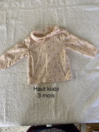 Haut kiabi 3 mois