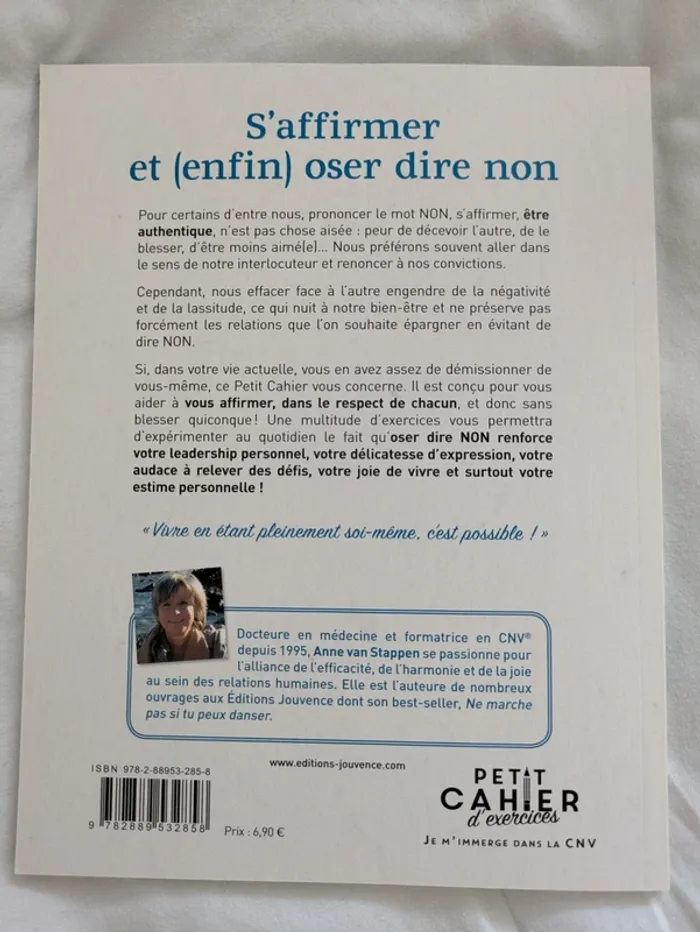 Petit cahier d'exercices S'affirmer et (enfin) oser dire non NEUF - photo numéro 2