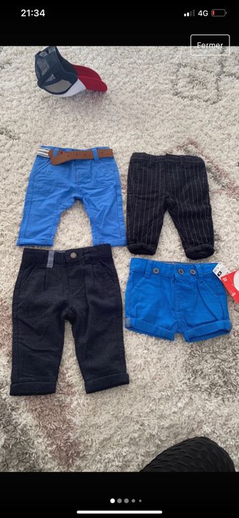 Lot pantalon bébé