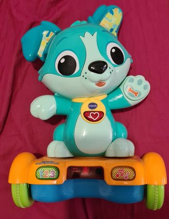 Mon toutou hoverboard