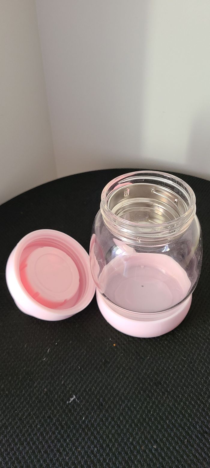 Tasse à thé - Adorable - 420ML - Verre borosilicate - Filtre amovible - Portable et résistant à la c - photo numéro 2