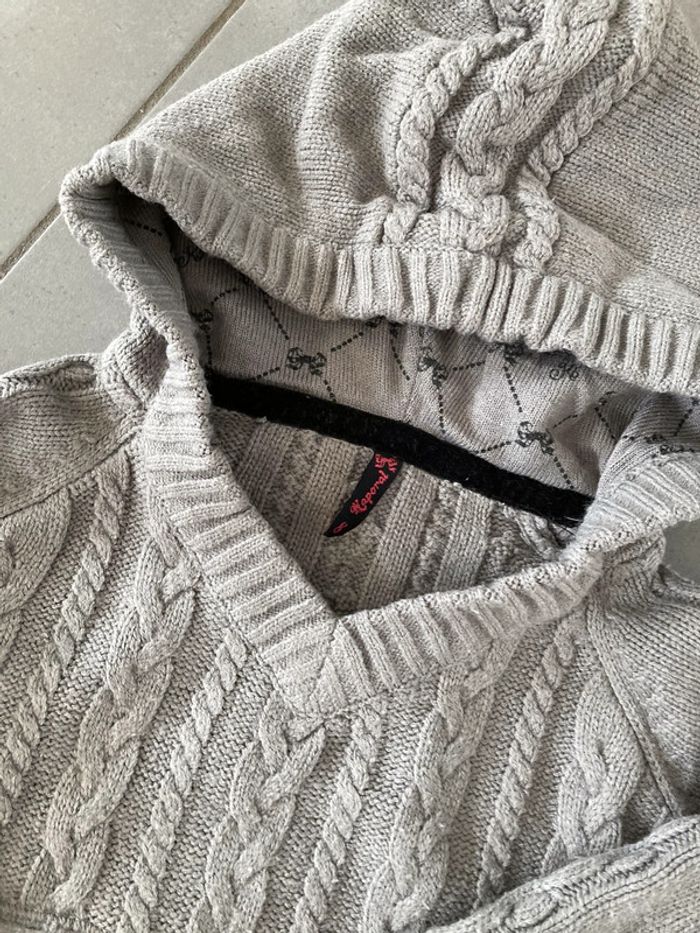 Lot ensemble pull poncho vêtement fille kaporal 8 ans - photo numéro 4