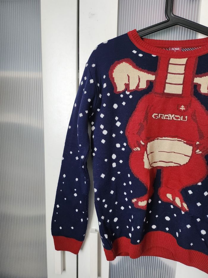 Pull FC METZ de Noël  taille 14ans - photo numéro 2