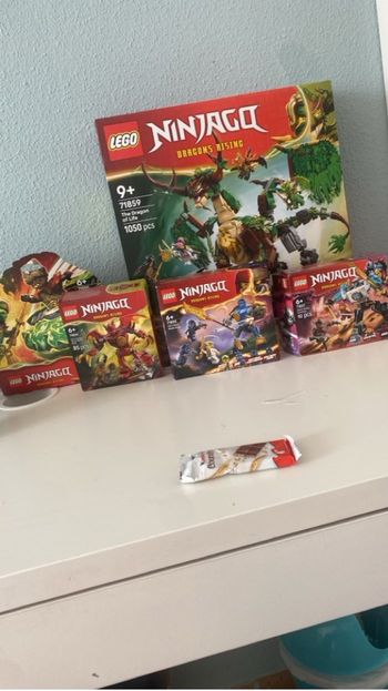  boites vides de lego ninjago 