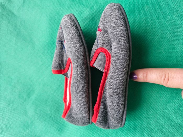 Chaussons 25 Okaïdi Gris Tête de renne - photo numéro 3