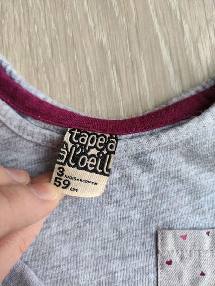 T shirt bébé fille - photo numéro 3