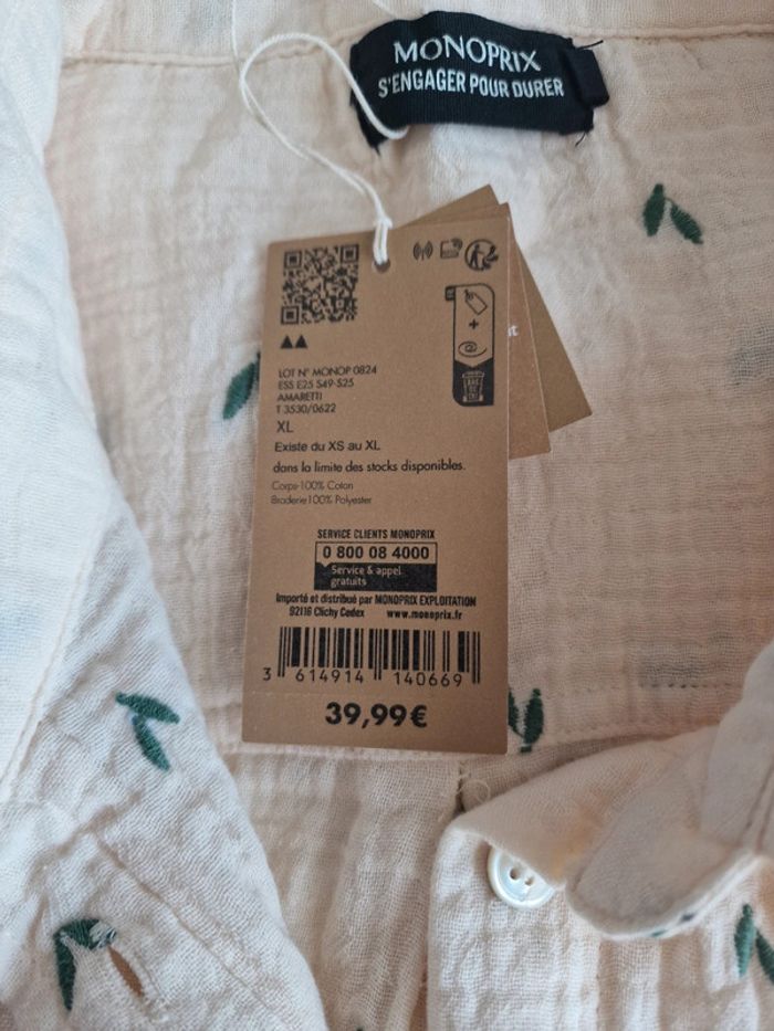 Chemisier Monoprix femme xl - photo numéro 5