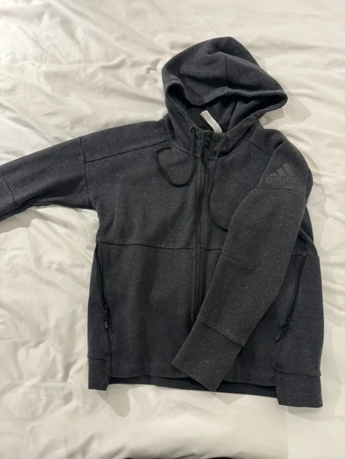 Gillet Adidas noir/gris
