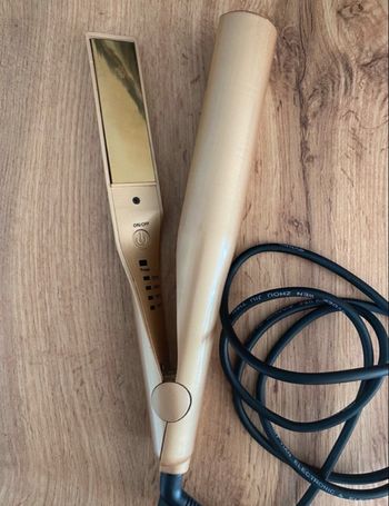 Fer à lisser/boucler 2 en 1