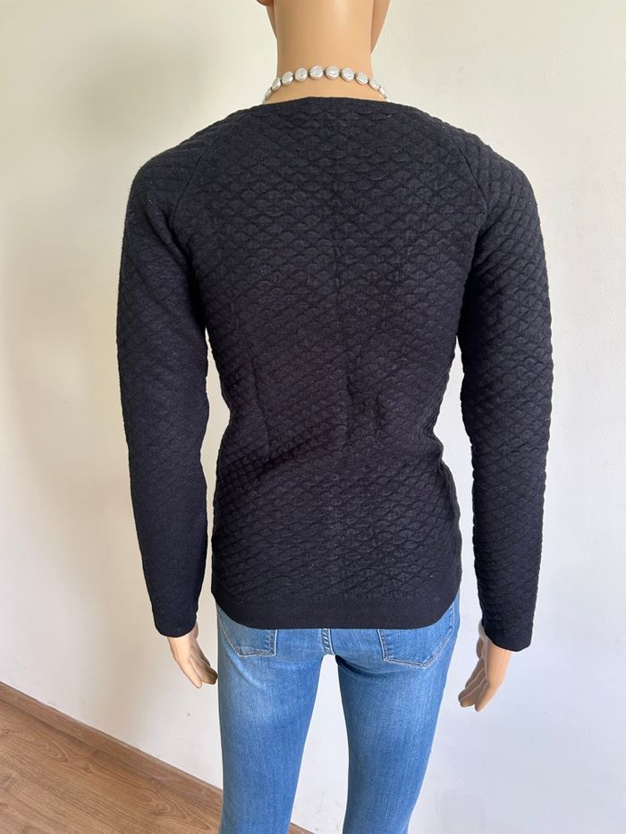 Veste noire avec fermeture Morgan taille S bon état (taille petit) - photo numéro 5