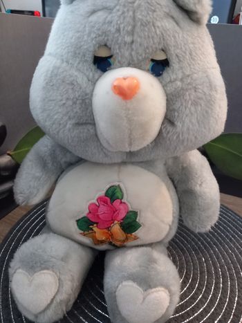 Peluche vintage bisounours grand mère kenner 1983 
Mesure environ 40cm