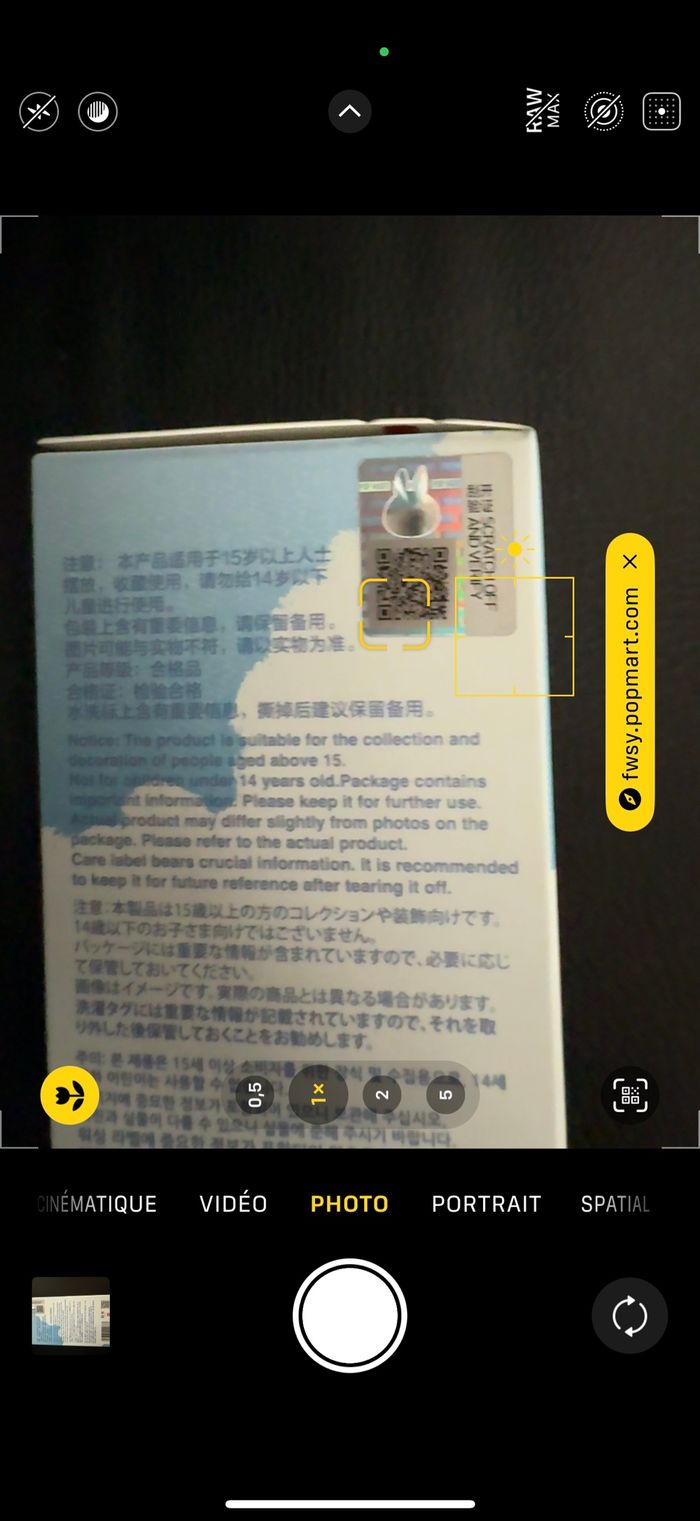 Pin for love labubu boîte bleue - photo numéro 3