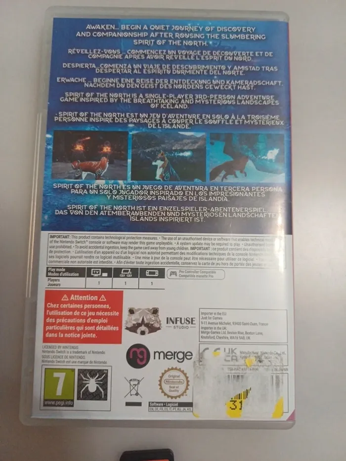 Spirit of the North Nintendo Switch - photo numéro 3