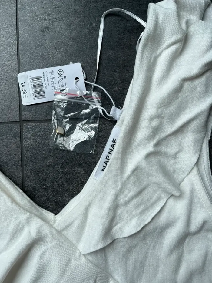 Haut à volants NafNaf L neuf - photo numéro 2