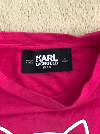 Robe Karl lagerfeld 3 ans
