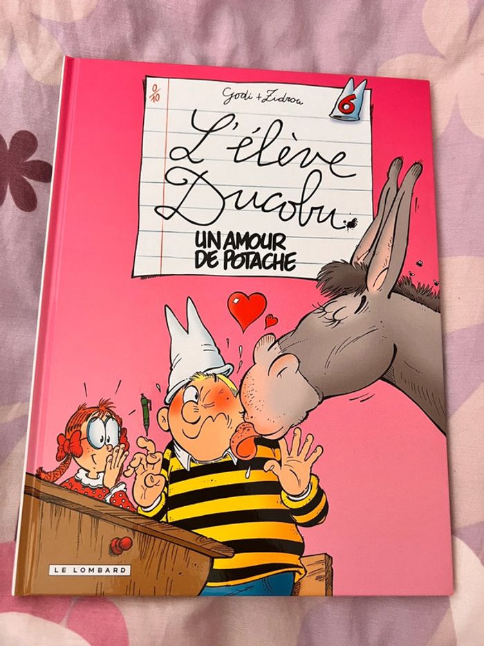 BD l’élève Ducobu un amour de postache