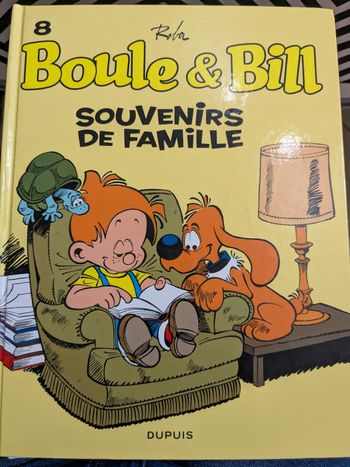 BD Boule et Bill souvenirs de famille