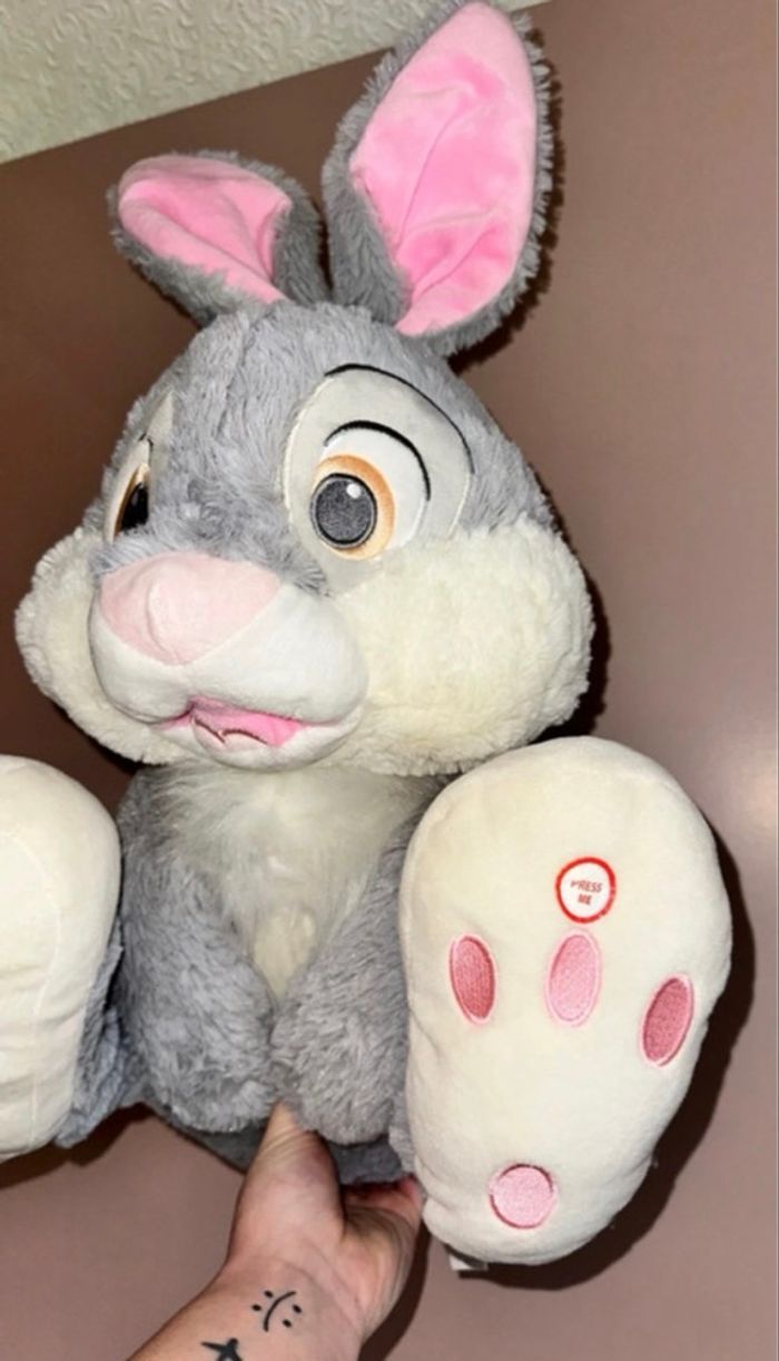 Grosse peluche Panpan lumineuse et musicale - neuve - photo numéro 2