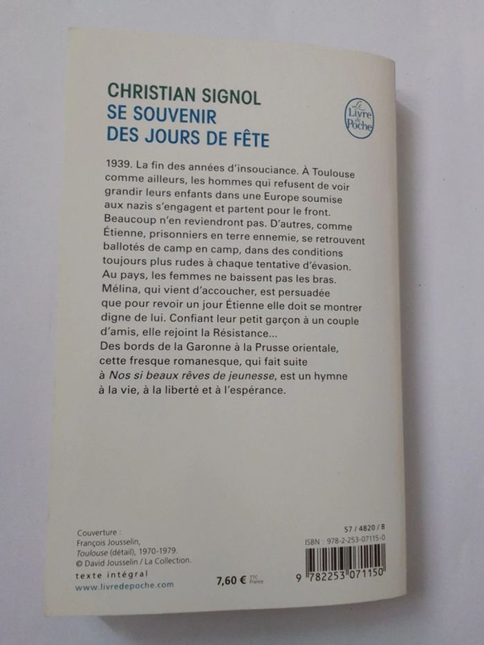 Christian Signol - Se souvenir des jours de fête - photo numéro 2