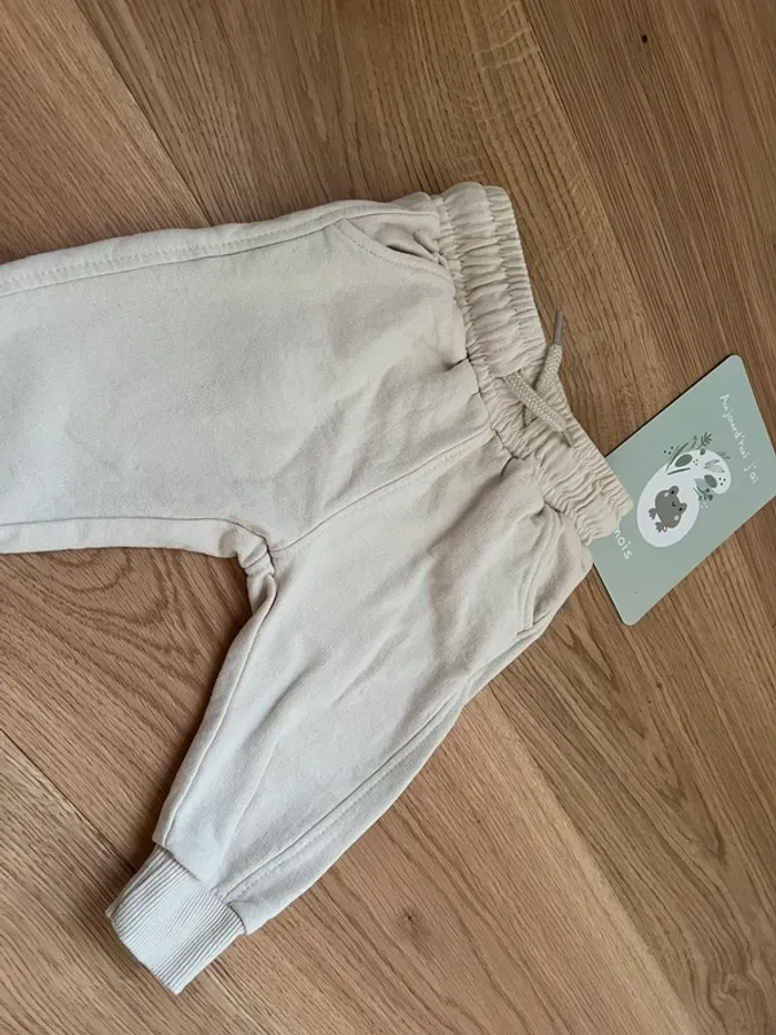 Pantalon jogging beige - photo numéro 2
