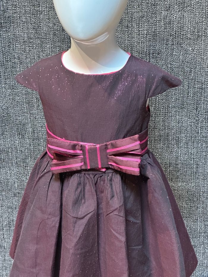 Noël: magnifique, robe de fête Jacadi en trois ans, ref, 5414 - photo numéro 3