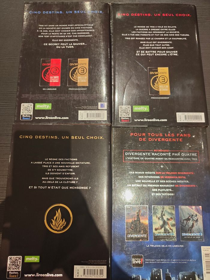 Série divergente 4 tomes - photo numéro 2