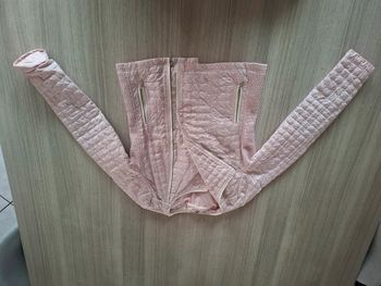 Veste rose claire fine