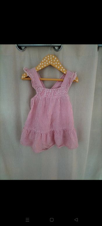 Robe rose lefties 12 mois
